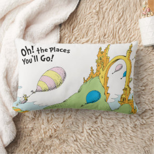 Oh! The Places You'll Go! Lumbar Cushion