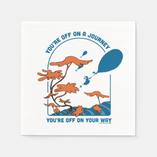 Oh, The Places You'll Go! "Off on a Journey" Napkin