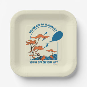 Oh, The Places You'll Go! "Off on a Journey" Paper Plate