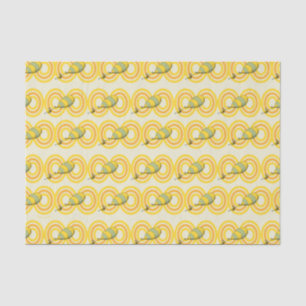 Oh, the Places You'll Go   Orange Pattern Tissue Paper