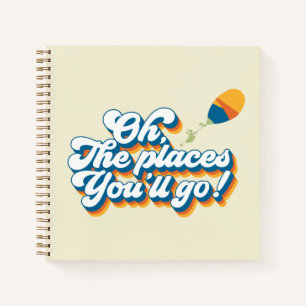 Oh, The Places You'll Go! Quote with Balloon Notebook