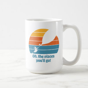 Oh, The Places You'll Go! Retro Sunset Coffee Mug