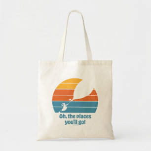 Oh, The Places You'll Go! Retro Sunset Tote Bag