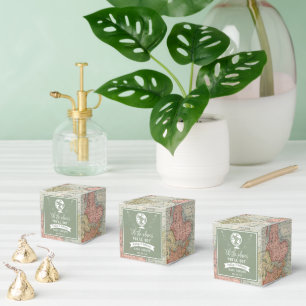 "Oh The Places You'll Go!" Travel Map Baby Shower Favour Box