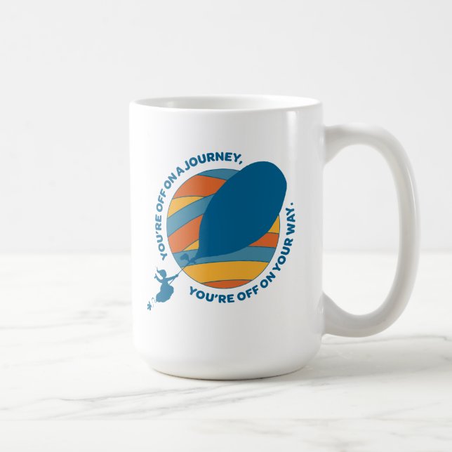 Oh, The Places You'll Go! "You're Off On Your Way" Coffee Mug (Right)