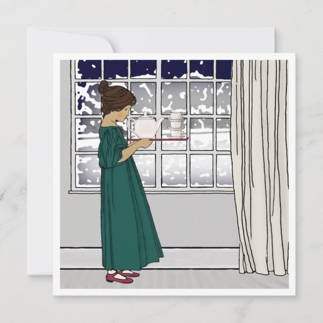 "Oh, the weather outside is frightful..." (Front)