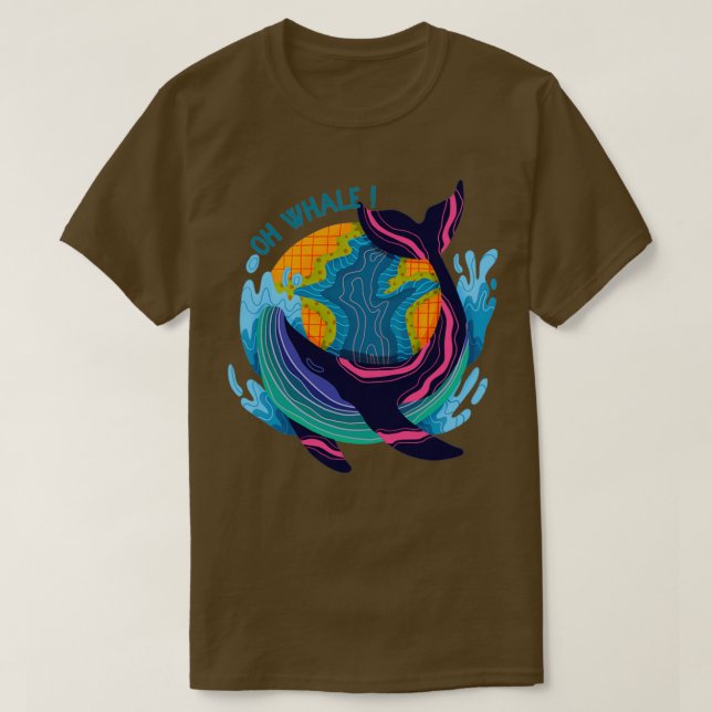 oh whale 1 T-Shirt (Design Front)