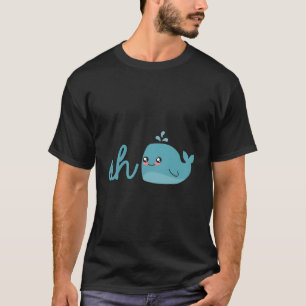 Oh Whale Oh Well Funny Ocean Blue Whale T-Shirt