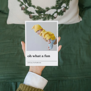 Oh What A Fun   Two Photo   Happy Holiday