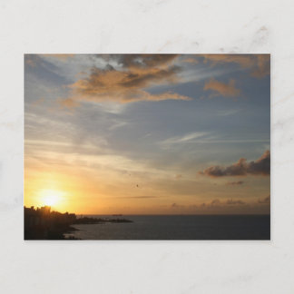 Oh, what a sky! postcard