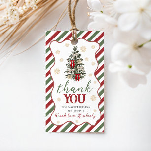 Oh What Fun Birthday Favor Tag
