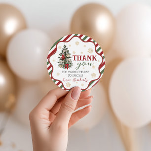 Oh What Fun Birthday Favor Tag