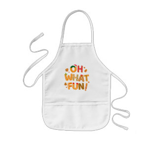Oh What Fun Christmas Gingerbread Cookies Kids Apron