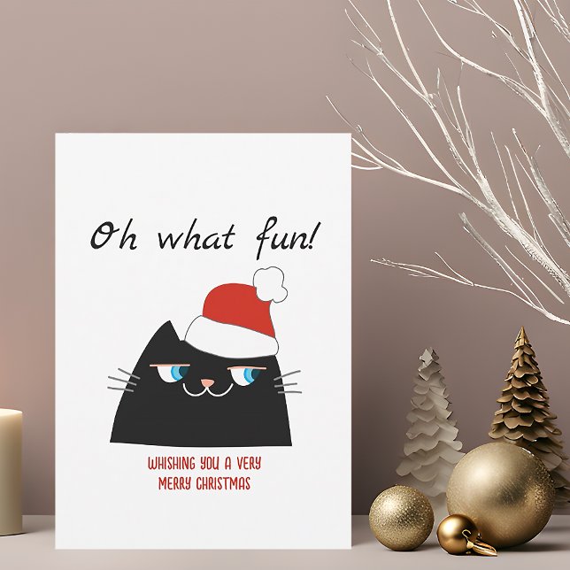 Oh What Fun Christmas Holiday Card (Creator Uploaded)