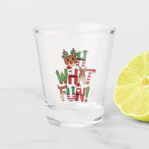 Oh, What Fun! Christmas Song Shot Glass
