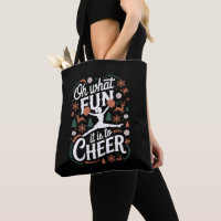 Oh What Fun It Is To Cheer Ugly Cheerleading Xmas