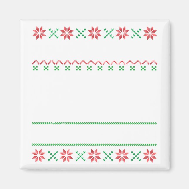 Oh What Fun It Is To Read Librarian Christmas Book Magnet (Front)