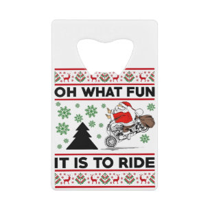 Oh What Fun It Is To Ride Santa Motocross Dirt Bik