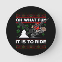 Oh What Fun It Is To Ride Santa Motocross Dirt Bik