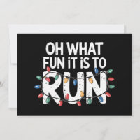 Oh What Fun It Is To Run Christmas Lights Runner