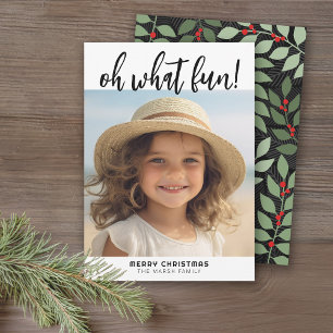 Oh What Fun - Modern Minimal Gallery Photo - black