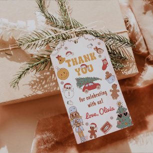 Oh What Fun Winter Christmas Party Gift Tags