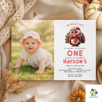 Oh what's fun Caricatures Turkey 1st Birthday