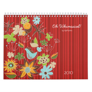 Oh Whimsical! Custom Flexi Calendar 2012