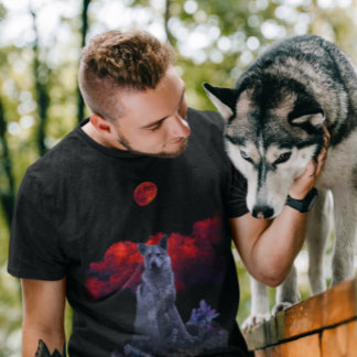 Oh Wolf Moon | Goth T-Shirt