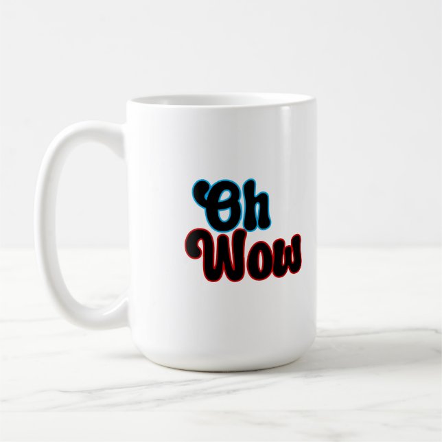 Oh Wow.b Coffee Mug (Left)