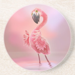 Oh Yeah Flamingo! Coaster