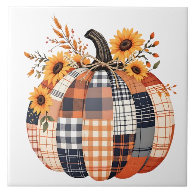 Oh Yes, it's Fall Y'all Ceramic Tile (Front)