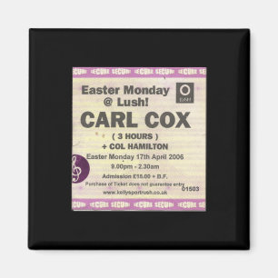 Oh Yes Oh Yes Oh Yes Portrush Ticket Sticker  Magnet