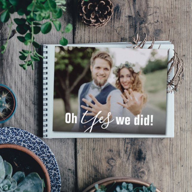 Oh Yes We Did Wedding Announcement (Creator Uploaded)