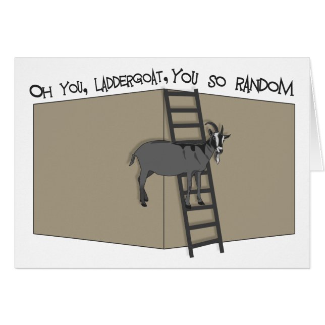 Oh You, LadderGoat , You so Random (Front Horizontal)