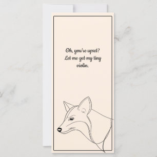 “Oh, you’re upset?” Bookmark – J to G