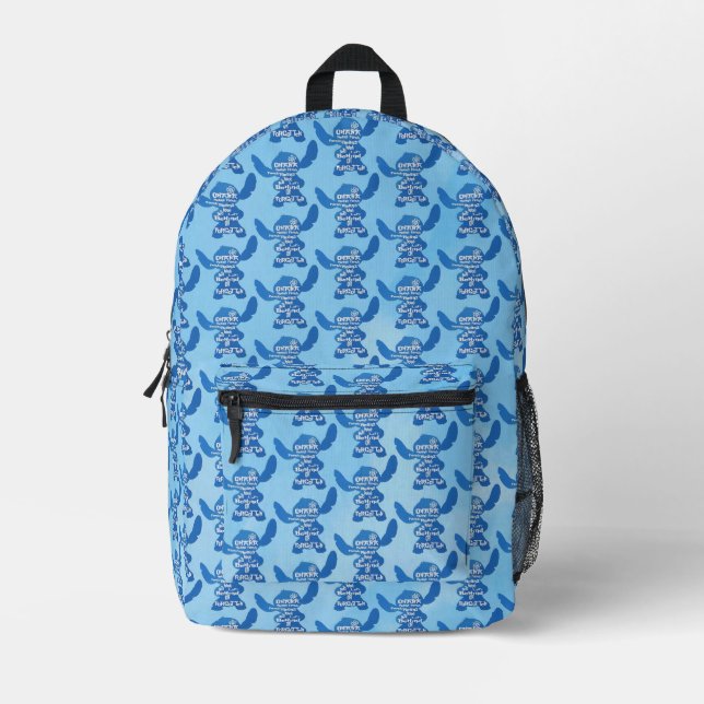 Ohana Printed Backpack (Front)