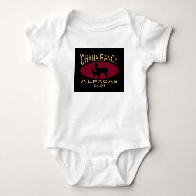Ohana Ranch Babywear Baby Bodysuit (Front)