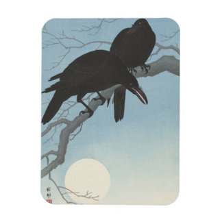 Ohara Kosen Two Crows on a Branch Magnet