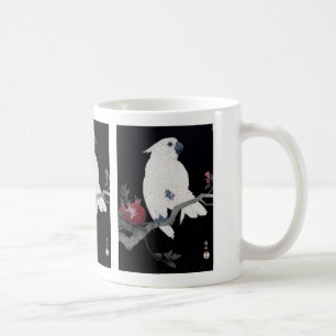 Ohara Koson , "Cockatoo on Pomegranate" Coffee Mug