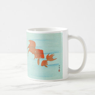 Ohara Koson , “ Two goldfish ” Coffee Mug