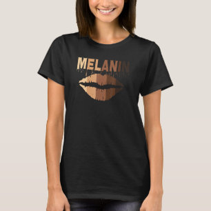 Oheneba Melanin For Women Black Girl Afro Queen T-Shirt