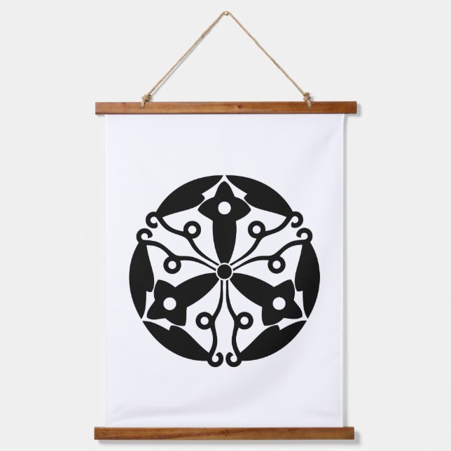 Ohgimachi Forsythia Hanging Tapestry (Front)