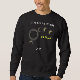 Ohio 04 08 24 Total Solar Eclipse America Eclipse Sweatshirt