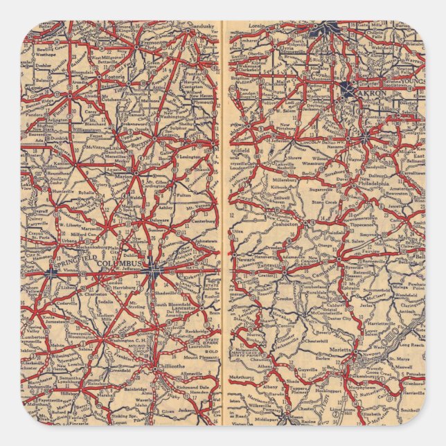 Ohio 14 square sticker (Front)