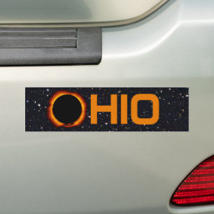 Ohio 2024 Total Solar Eclipse Bumper Sticker