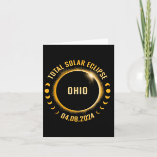 Ohio 2024 Total Solar Eclipse Card