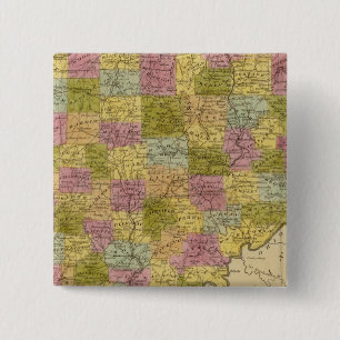 Ohio 3 15 cm square badge