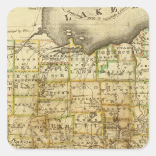 Ohio 4 square sticker