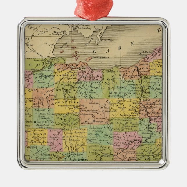 Ohio 7 metal ornament (Front)